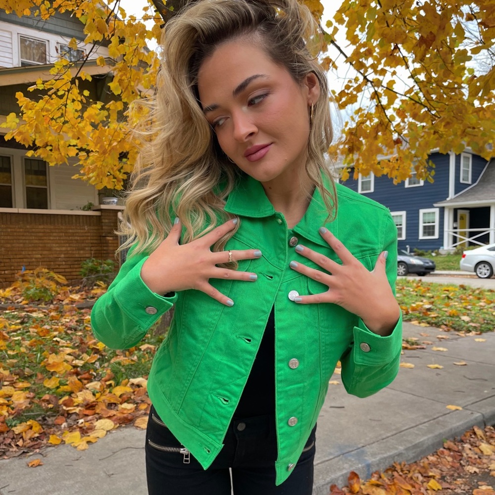 Ralph Lauren Jeans green denim jacket